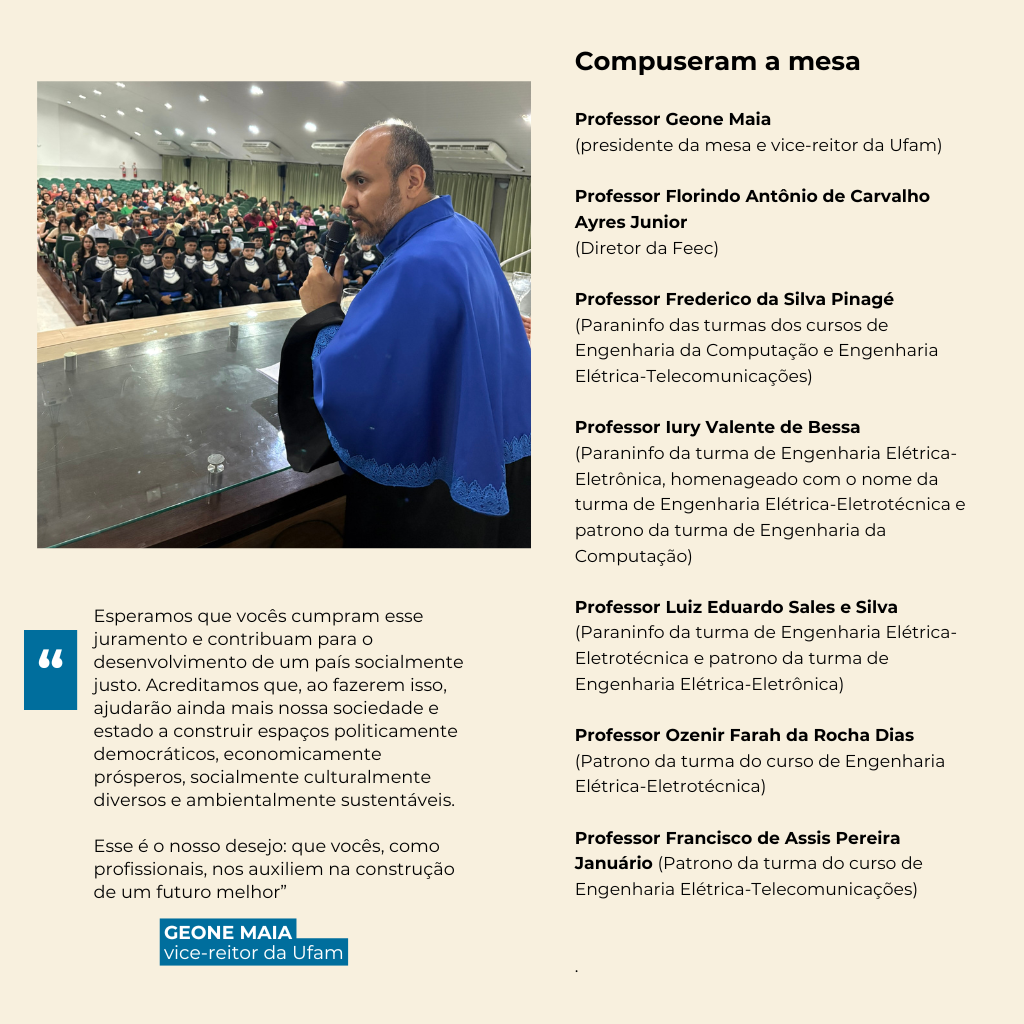 Cola&ccedil;&atilde;o de grau FEEC 2026