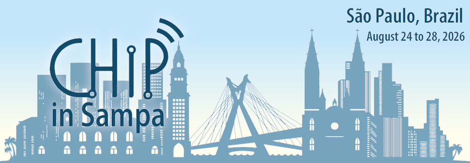 Chip in Sampa 2026 &mdash; S&atilde;o Paulo, Brasil &mdash; 24 a 28 de agosto de 2026